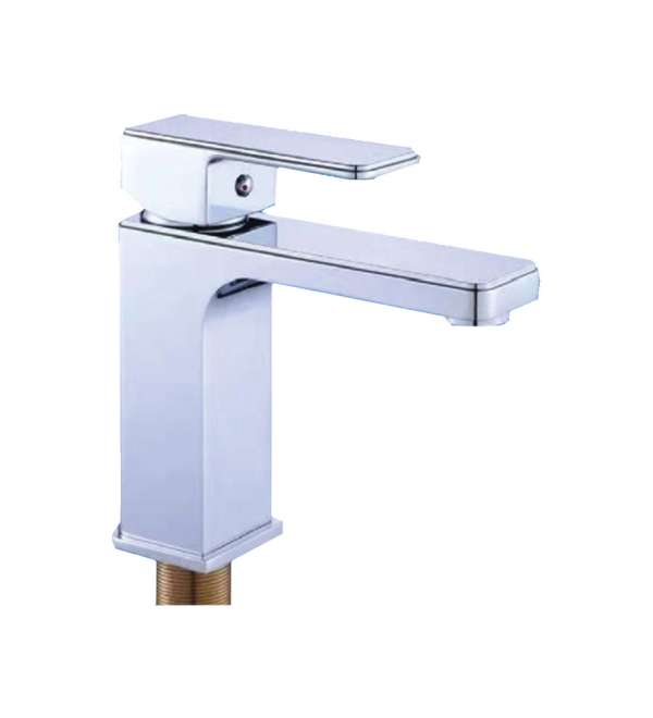 Square Basin Mixer (Short) (Height-6.5")
